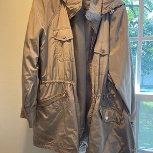 Michael by Michael Kors MK Khaki Rain Coat